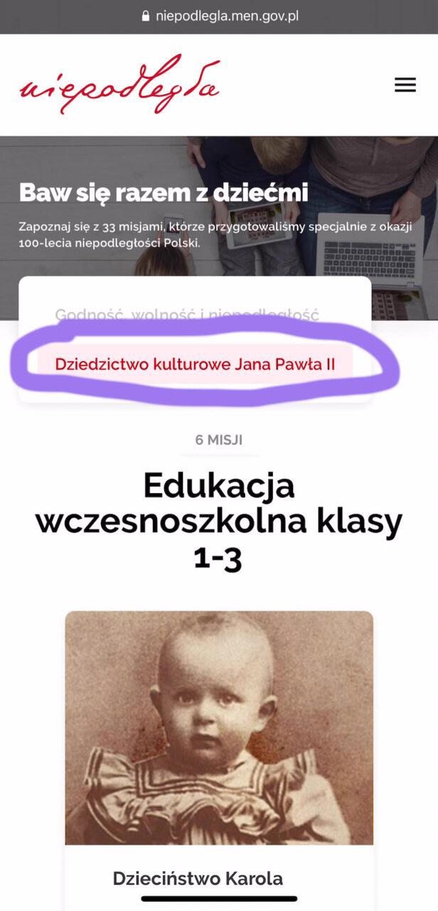 polska gra o Janie Pawle II