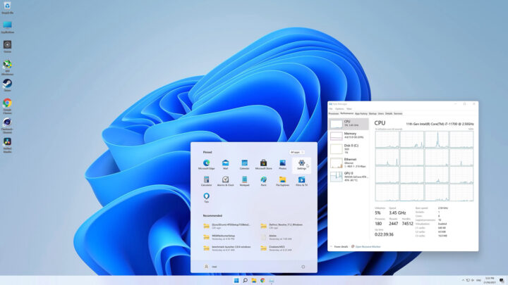 Windows 11 wygląd