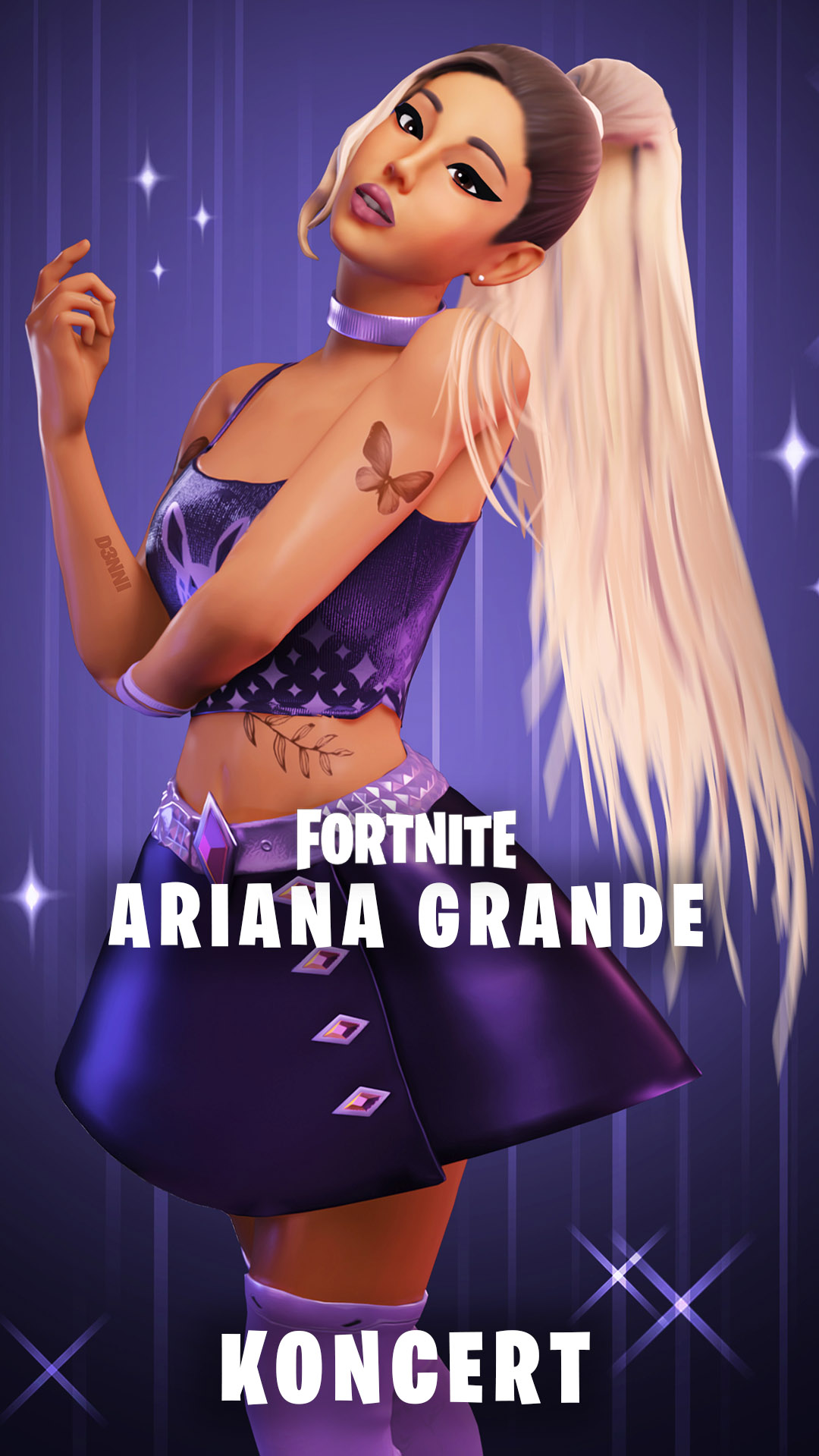 Ariana Grande Fortnite koncert