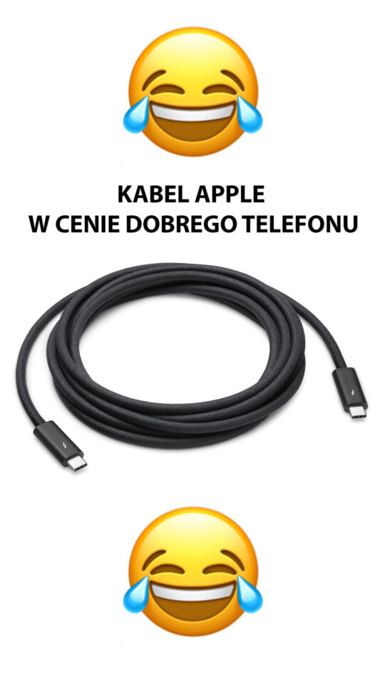 kabel usb apple 800 zł
