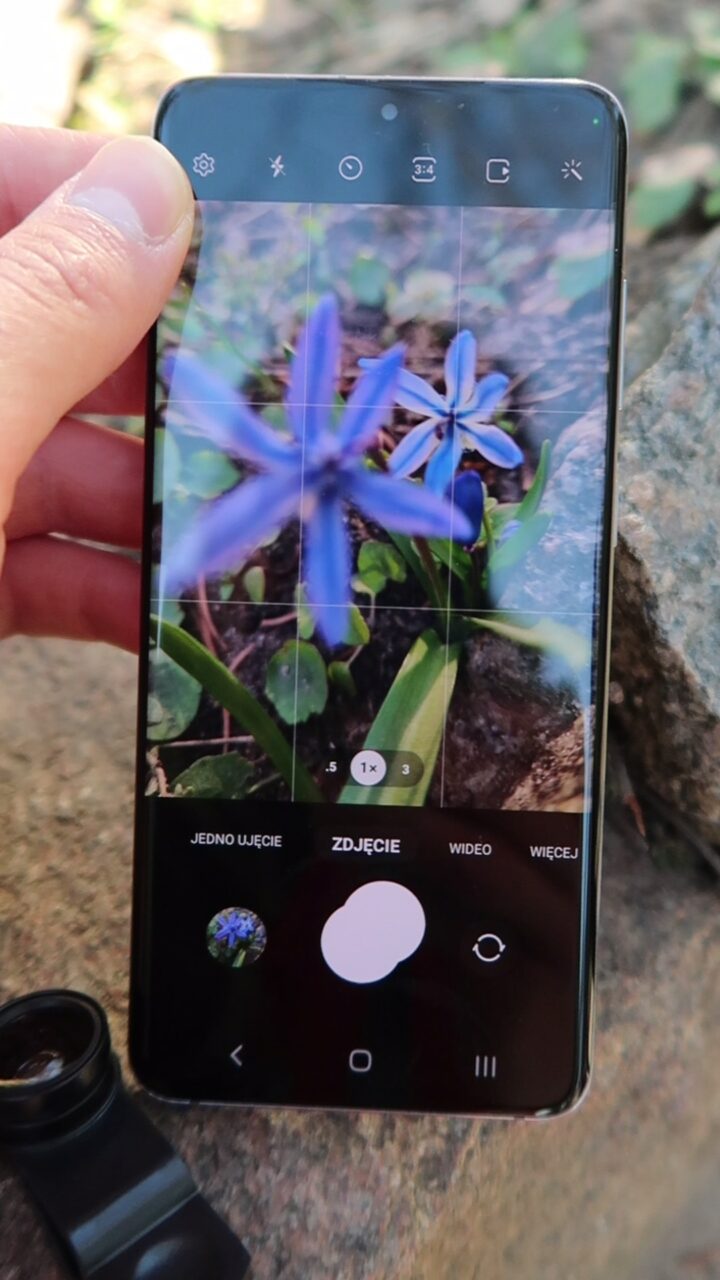 Samsung Galaxy S20 makro fotografia