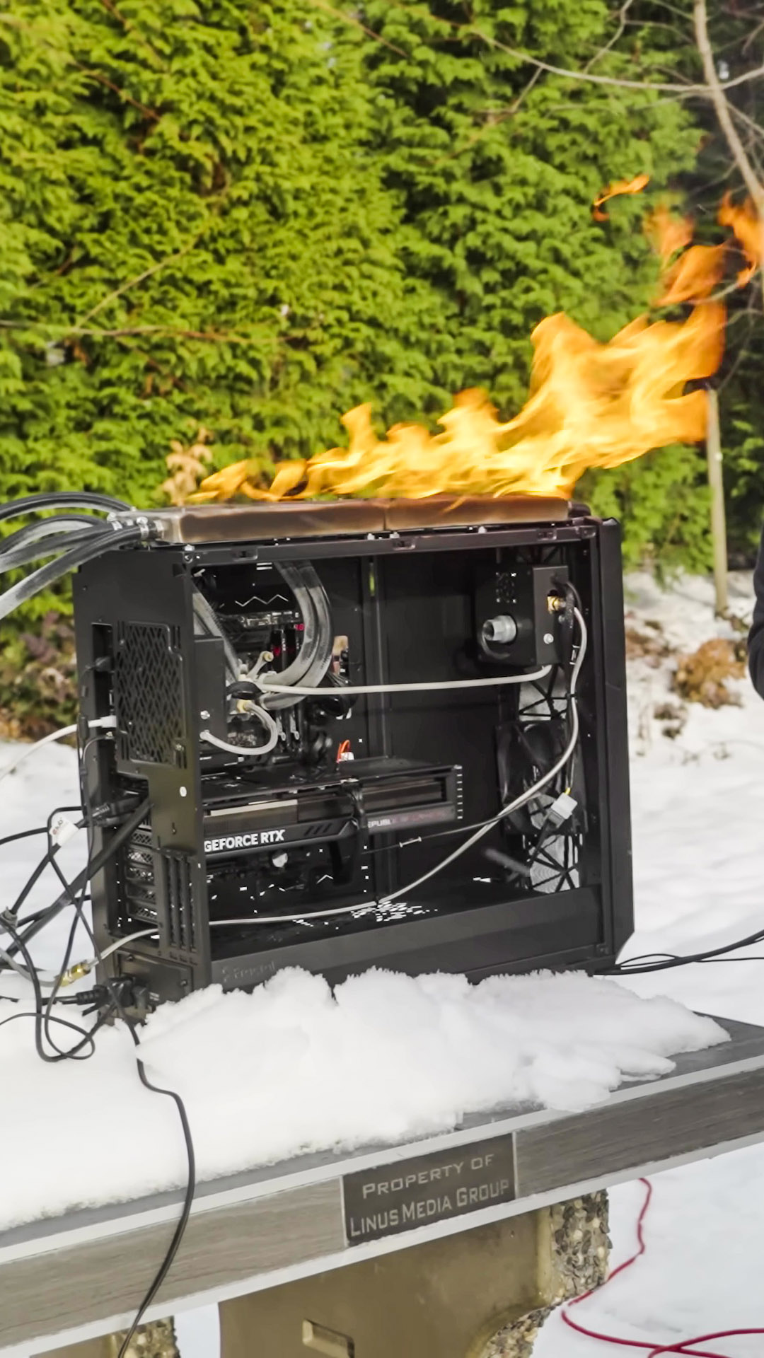 komputer chłodzony ogniem